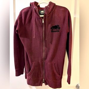 Roots full zipper hoodie